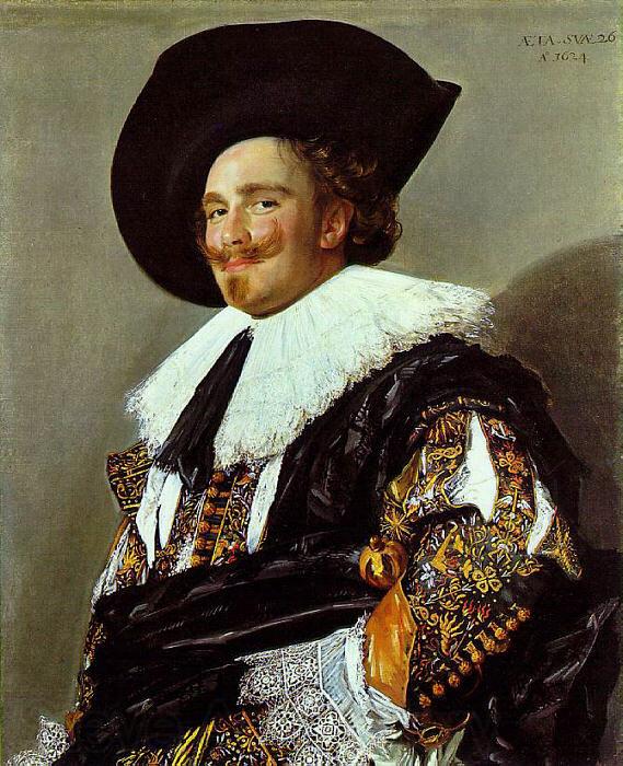 Frans Hals The Laughing Cavalier Norge oil painting art